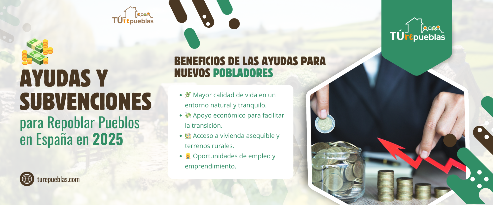 Ayudas y Subvenciones para Repoblar Pueblos en España 2025