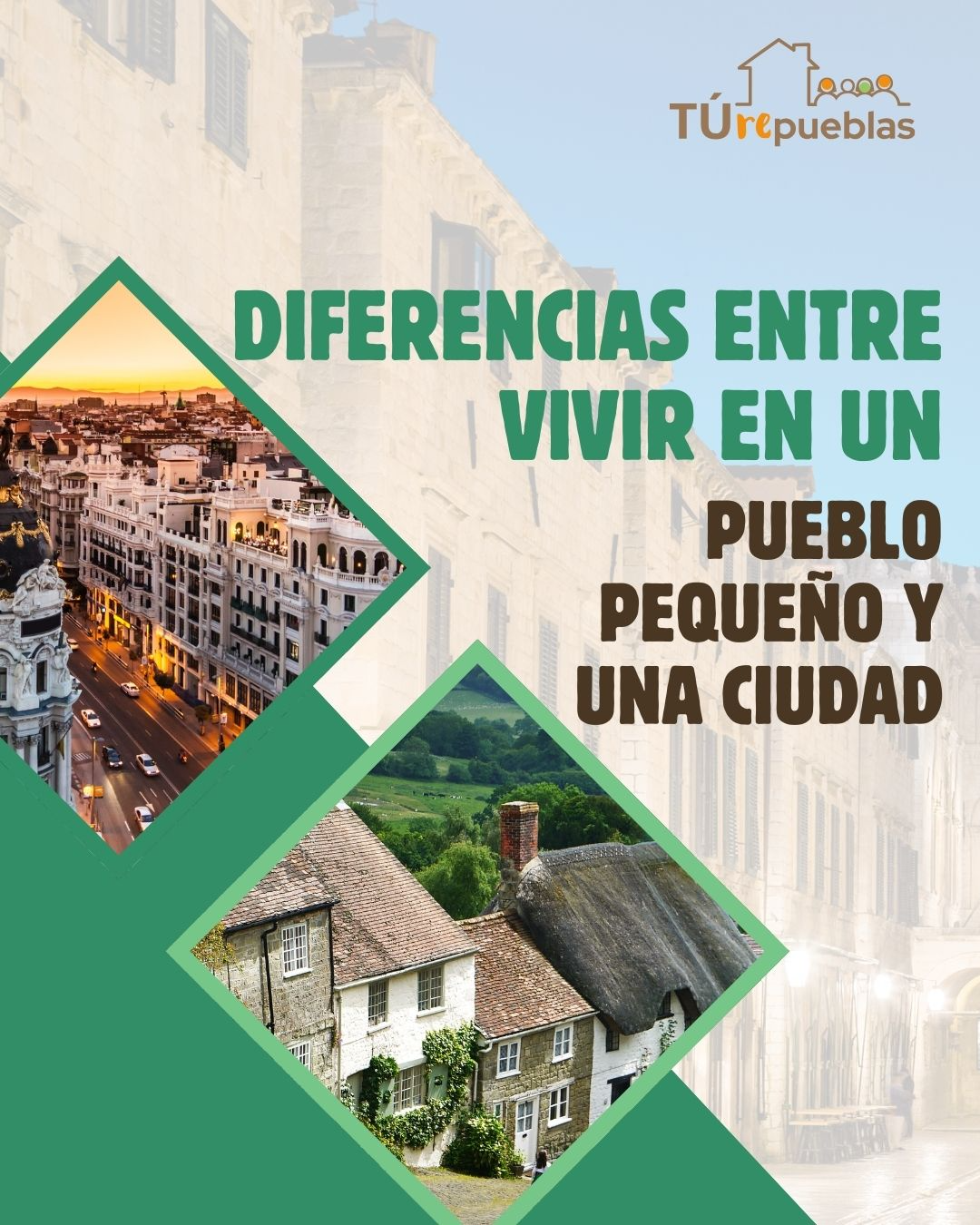 Lee más sobre el artículo Diferencias entre vivir en un pueblo pequeño y una ciudad