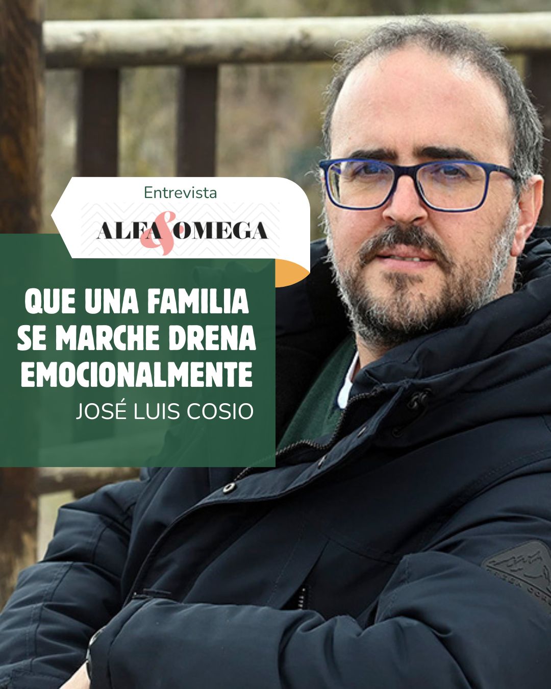 Lee más sobre el artículo José Luis Cosio: «Que una familia se marche drena emocionalmente»